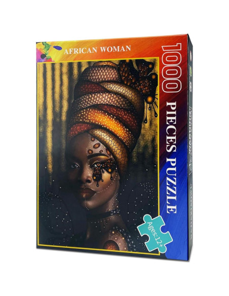 Rompecabezas de Madera 1000 Piezas Mariposa Africana AZYVv