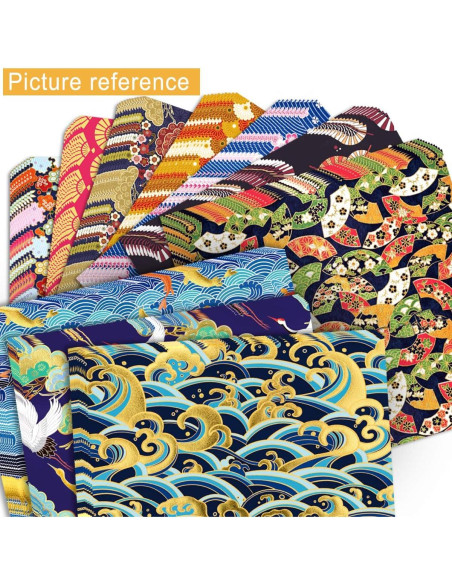 Papel Washi Japonés PaperKiddo para Origami 100 Hojas 15x15 cm