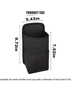 Soporte para Taza de Auto SMILFUY 24.7x13.8cm Multifuncional 2