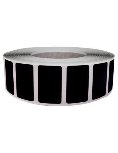 Etiquetas Removibles Rectangulares Royal Green 1000 Piezas 25.5x16mm