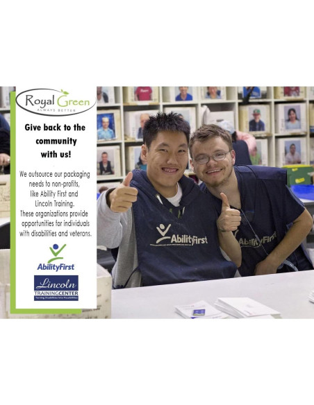 Etiquetas Removibles Rectangulares Royal Green 1000 Piezas 25.5x16mm