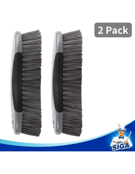 Cepillo de Fregar MR.SIGA Multiusos - Paquete de 2 Duraderos