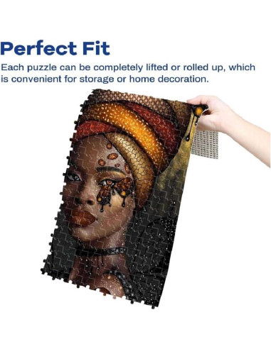 Rompecabezas de Madera 1000 Piezas Mariposa Africana AZYVv