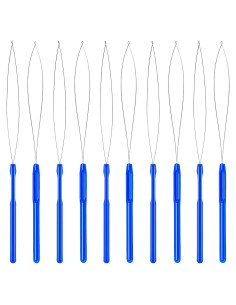 Kit de 10 Herramientas de Aguja para Extensiones de Cabello Zonon