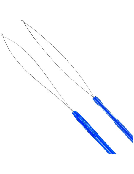 Kit de 10 Herramientas de Aguja para Extensiones de Cabello Zonon