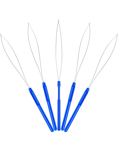 Kit de 10 Herramientas de Aguja para Extensiones de Cabello Zonon