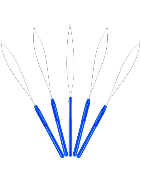 Kit de 10 Herramientas de Aguja para Extensiones de Cabello Zonon