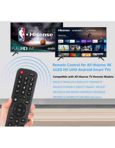 Control Remoto Reemplazo Hisense 4K ULED HD Android EN2A27 2