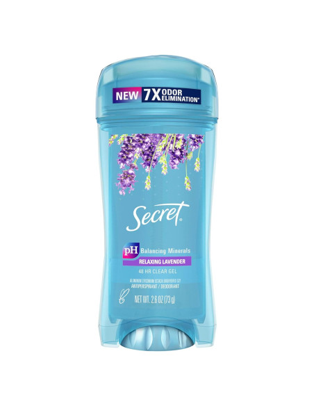 Desodorante Antitranspirante Secret Fresh Gel 74.8 g Lavanda Desodorante Antitranspirante Secret Fresh Gel 74.8 g Lavanda