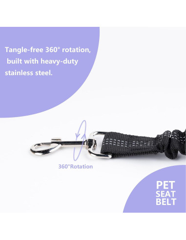 Cinturón de Seguridad para Perros Ortarco Ajustable 53-76 cm