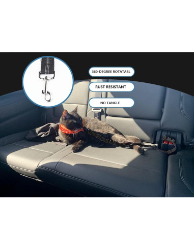 Cinturón de Seguridad para Perros Ortarco Ajustable 53-76 cm