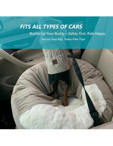 Cinturón de Seguridad para Perros Ortarco Ajustable 53-76 cm