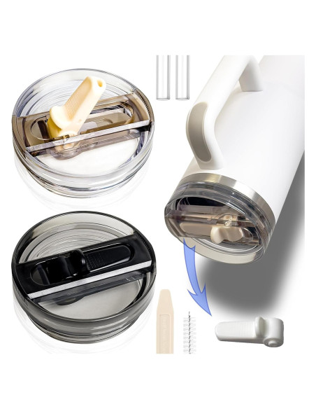 Tapa de Reemplazo Plegable Themuseshome para Vaso Stanley 40oz Tapa de Reemplazo Plegable Themuseshome para Vaso Stanley 40oz