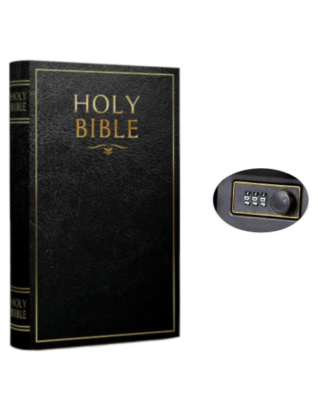 Caja de Libro Falsa KASLVOX Grande con Cerradura de Combinación Caja de Libro Falsa KASLVOX Grande con Cerradura de Combinación