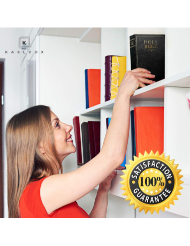 Caja de Libro Falsa KASLVOX Grande con Cerradura de Combinación