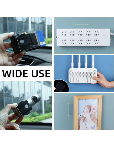 Cinta Doble Cara COUMENO 10 Piezas 6 cm Reutilizable Fuerte