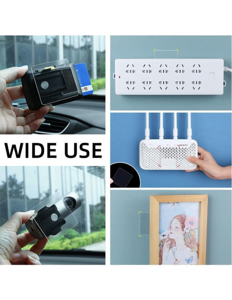 Cinta Doble Cara COUMENO 10 Piezas 6 cm Reutilizable Fuerte