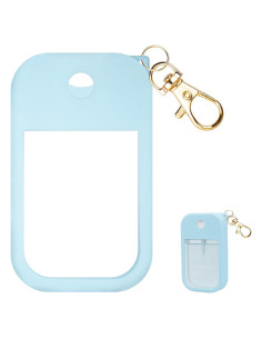 Funda de Silicona Azul para Spray Desinfectante Touchland
