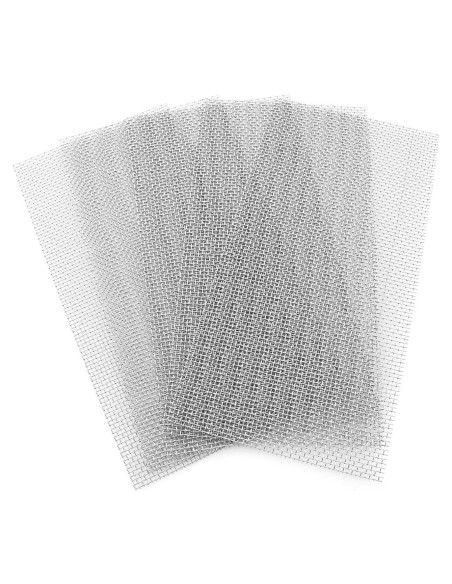 5PCS Malla de Alambre Acero Inoxidable SQXBK 10x20cm Acuario 5PCS Malla de Alambre Acero Inoxidable SQXBK 10x20cm Acuario