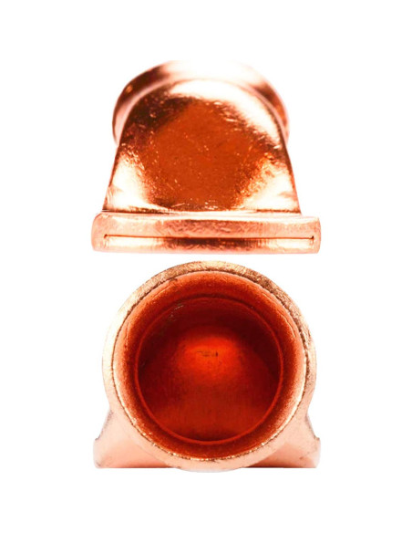 Paquete de 10 terminales de anillo de cobre RockDIG 2 AWG 5/16"