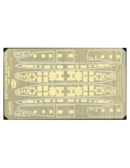 Juego de Modelos de Inserciones de Casco VCSHobbies Battlestar Galactica