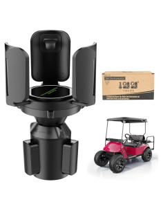 Soporte de Vaso Ajustable 10L0L para Carro de Golf Universal