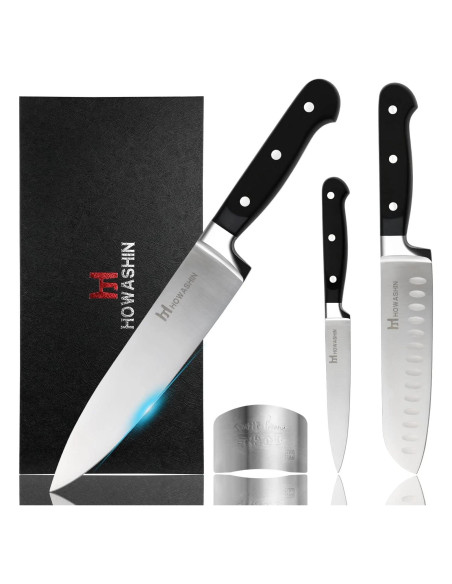 Juego de cuchillos de cocina Howashin 3 piezas acero inoxidable