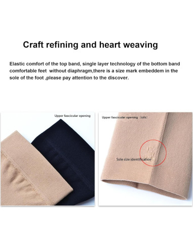 Manga de Compresión para Tobillo HY - Soporte Transpirable Negro Grande