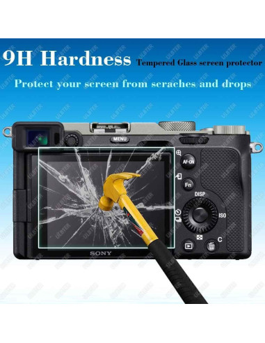 Protector de Pantalla LCD y Zapata Fría para Sony Alpha 7C