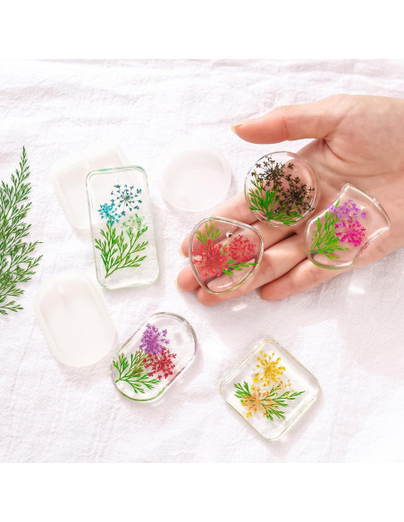 Moldes de Silicona YODOYO para Resina - 31 Cavidades 9 Piezas