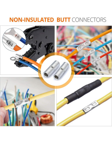 Conectores de Empalme SVAAR 1/0 AWG Cobre Estaño 6 Piezas