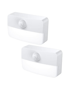 Luz Nocturna JXTZ 2PCS con Sensor de Movimiento Adhesiva
