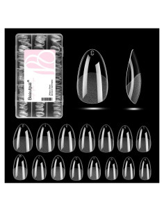 Consejos de Uñas Falsas Cortas Almendra BEAUTPAL - 240 Piezas