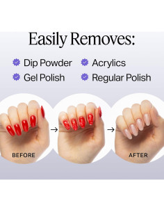 Removedor de Esmalte de Uñas Nailboo 100% Acetona 473 ml 2