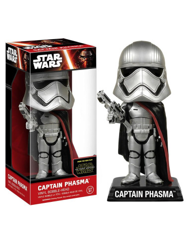 Funko Wacky Wobbler Capitán Phasma Star Wars 17.78 cm
