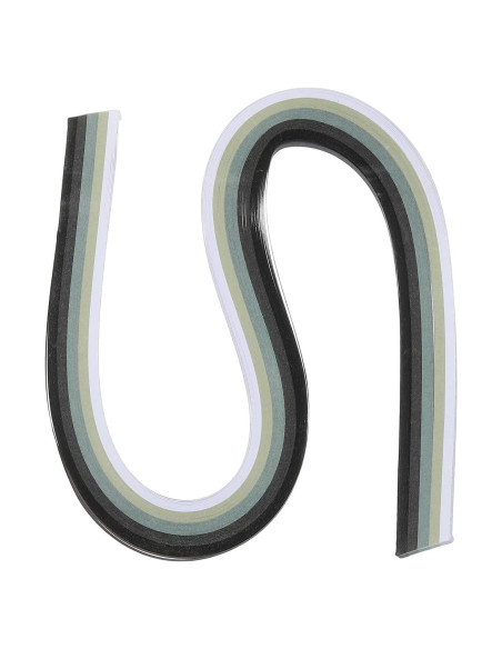 Tiras de Quilling PATIKIL 120pcs Negro 5mm x 53.34cm DIY Tiras de Quilling PATIKIL 120pcs Negro 5mm x 53.34cm DIY