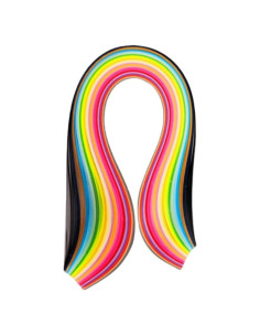 Tiras de Papel Quilling ODETOJOY 7mm 260pcs 26 Colores