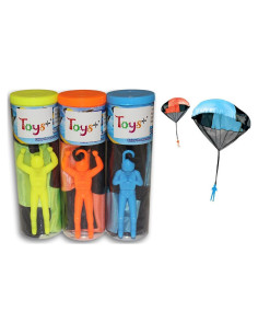 Juguetes Paracaidistas Skydiver - Set de 3 Piezas