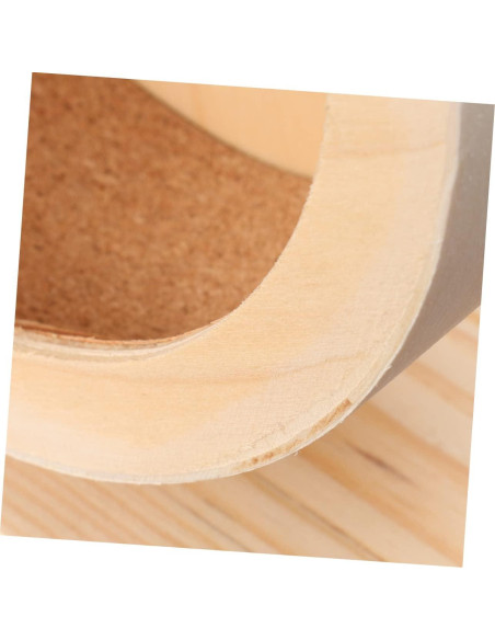 Rueda de Ejercicio de Madera FONDOTIN para Hámsters y Mascotas Pequeñas