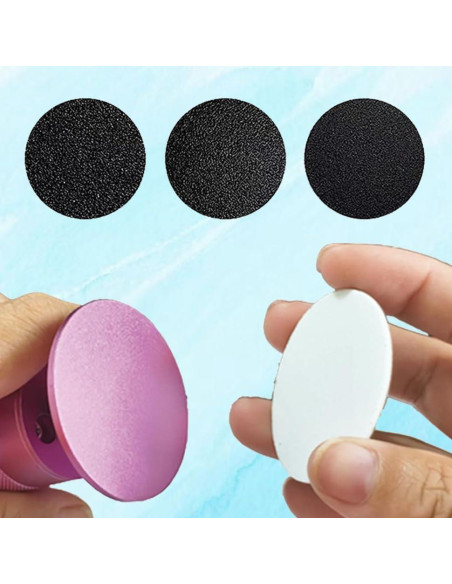 54 Discos de Lija 4.3 cm y 30 Anillos 1.3 cm SENROU