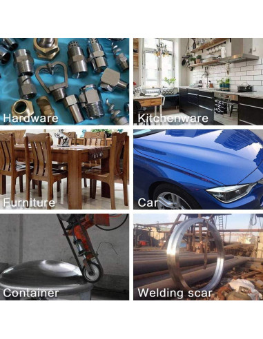 Cintas de Lijado 3x46 cm Taokyid 36 Granos Paquete de 10