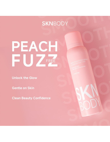 Spray Identificador de Cabello SKNBODY con 4 Navajas para Dermaplaning
