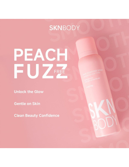 Spray Identificador de Cabello SKNBODY con 4 Navajas para Dermaplaning