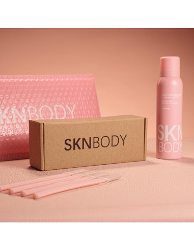Spray Identificador de Cabello SKNBODY con 4 Navajas para Dermaplaning