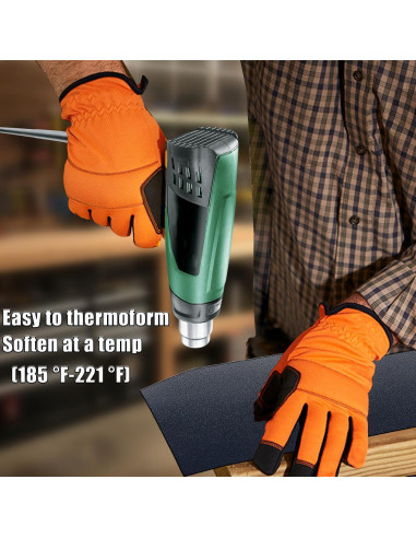 Hoja de Plástico ABS 0.16 cm 8" x 12" - Paquete de 4