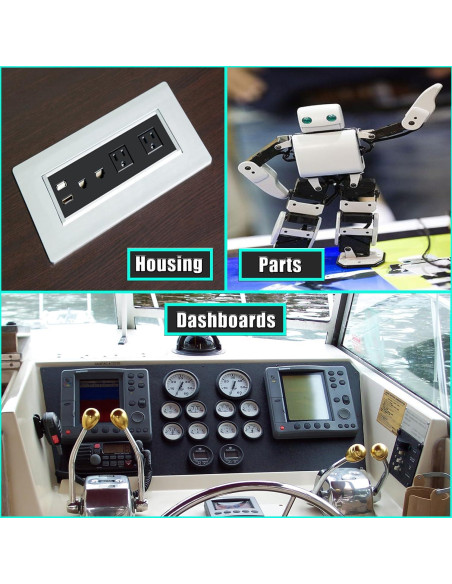 Hoja de Plástico ABS 0.16 cm 8" x 12" - Paquete de 4 Hoja de Plástico ABS 0.16 cm 8" x 12" - Paquete de 4