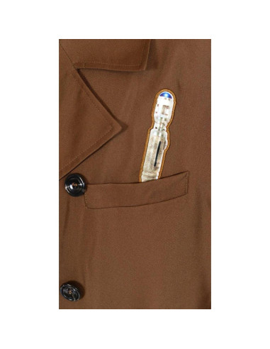 Bata Trench Marrón Doctor Who 10 Doctor Talla Única