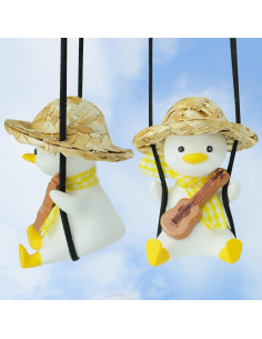 Adorno Colgante Pato Balanceante XY North para Coche 2