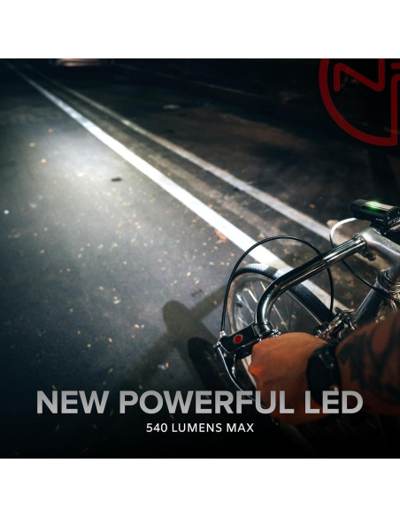 Luces de Bicicleta Delante y Detrás NP NIGHT PROVISION 540 Lúmenes