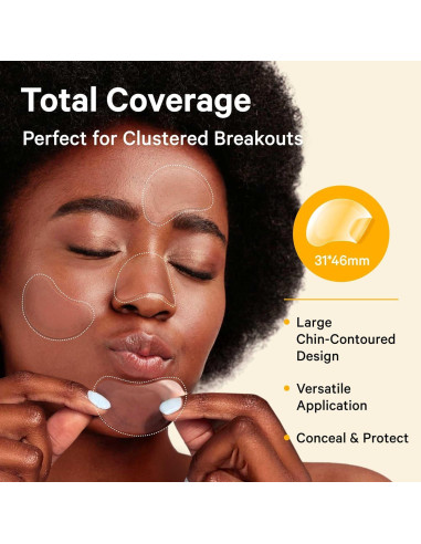 Parche para Granos en la Barbilla Sosky - Hidrocoloides 12 Unidades